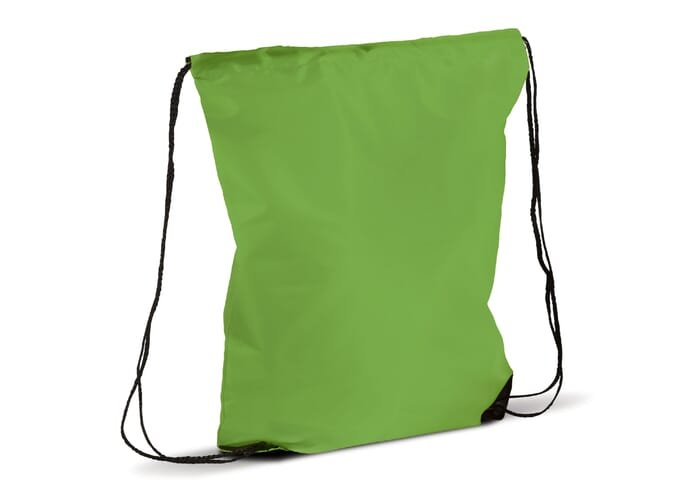 Gym-bag à personnaliser en rPET 210T Vert clair